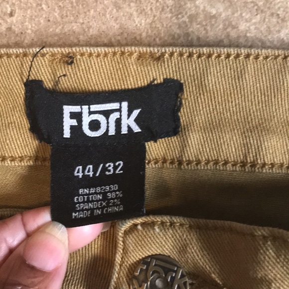 Mens Fbrk Rip Jeans Size 44/32 - Picture 5 of 8